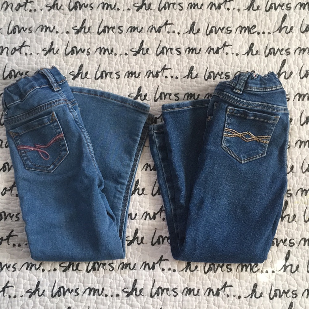 2 Pairs Girls Jeans